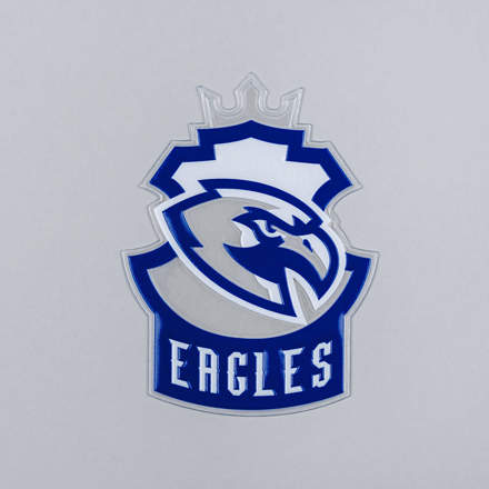 FlexStyle Flat Clear eagles emblem laid flat