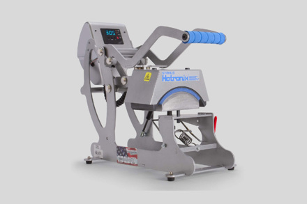 Hotronix Auto Cap Heat Press closed angled right